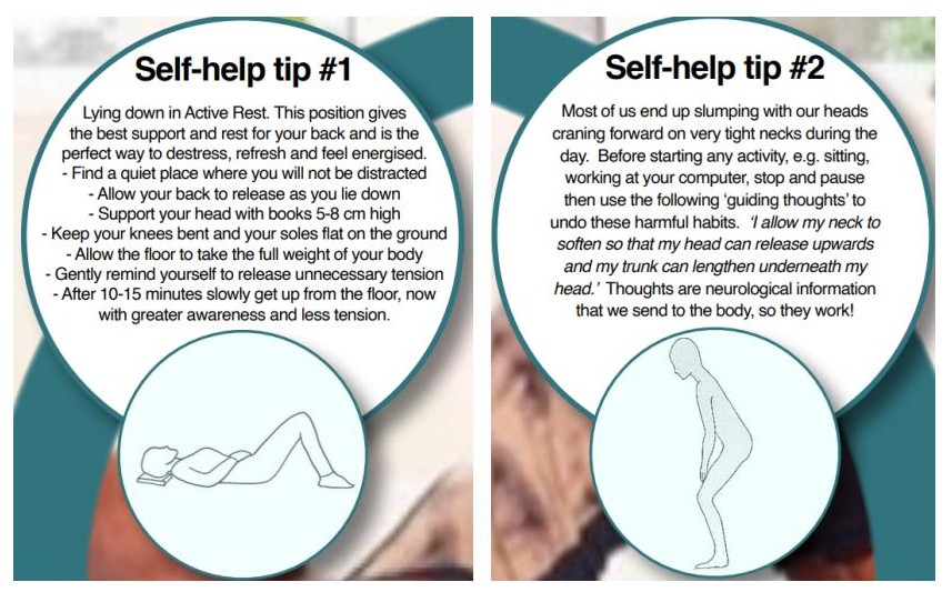 Two Alexander Technique self help tips