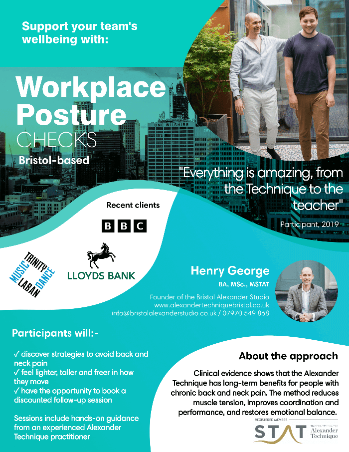 Workplace posture checks small
